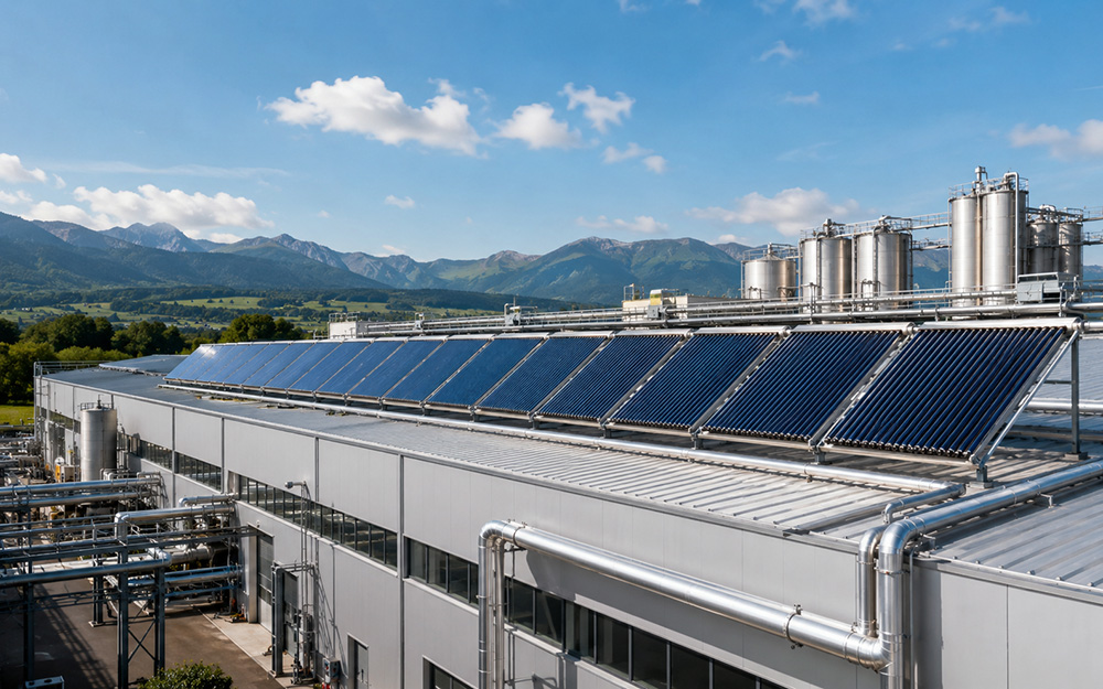 Producto solar térmica industrial